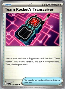 Team Rocket's Transceiver 178/182 Regular Uncommon SV10: Destined Rivals NM - Picture 1 of 2