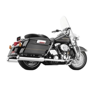 Cobra 6250 Chrome True Dual Head Pipes for 1995-06 Harley FLH / FLT Models - Picture 1 of 1