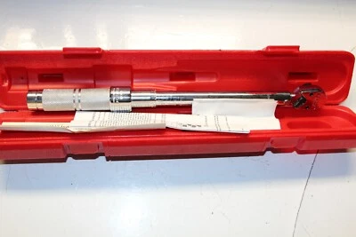 PROTO Micrometer 1/2" Dr BIG DAWG 10-80FT LBS Torque Wrench Foot-Pound 6008F USA - Image 1 of 4