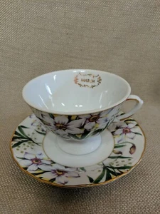 1898 China Company Porcelain “March” Teacup & Saucer - Picture 1 of 4