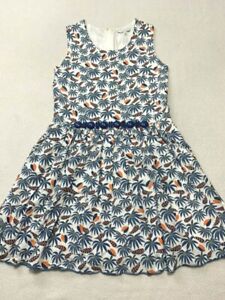 Little Marc Jacobs 150 12 Blue Orange Bead From Tropical Floral Heart Dress Girl