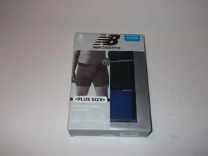 New Balance Boxer Briefs3 pack Mens 4XL Plus Size 52-54 Athletic Mesh - Picture 1 of 3