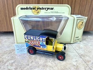 MATCHBOX LESNEY YESTERYEAR Y12-3 SUNLIGHT SOAP ISSUE 1* DIFFICULT *NMIB* - Picture 1 of 2