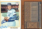 Rick Reuschel Signed 1978 Topps #50 Card Chicago Cubs Auto AU