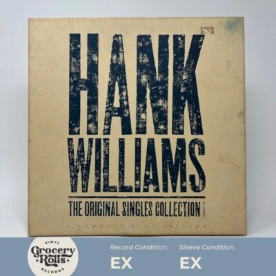 Hank Williams: The Original Singles Collection - 3 DISC BOX SET EX/EX - Image 1 of 4