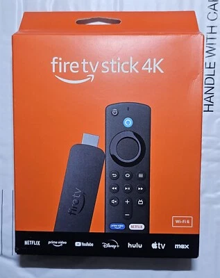 AMAZON FIRE TV STICK 4K ULTRA HDR WITH ALEXA 2023 2ND GEN NEW FACTORY SEALED - Image 1 of 4
