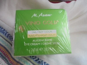 M. Asam VINO GOLD Augencreme Tag + Nacht im 2-Kammertiegel limitierter Tiegel - Bild 1 von 2