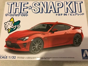 Aoshima 05755 Snap Kit 03-F Toyota86 (Pure Red) - Picture 1 of 2