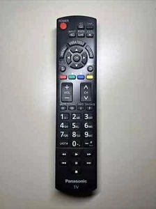 Original OEM PANASONIC N2QAYB000485 LCD HDTV Plasma TV Remote with batteries - Picture 1 of 1