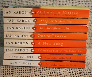 9 Bücher JAN KARON ANN B ROSS ZU HAUSE IN MITFORD NACH KANAAN DIE HOCHZEITSGESCHICHTE - Bild 1 von 6