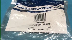 WE4M137 NEW OEM GE Dryer High-Limit Thermostat - Picture 1 of 3