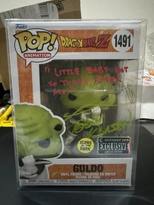 FUNKO Pop! - Dragon Ball Z - Guldo GITD EE Exclusive 1491 - π₯ Duel Signed π₯ - Picture 1 of 9