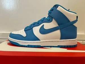 Men's Nike Dunk High Size US9 (Laser Blue-White) Brand New - Picture 1 of 5