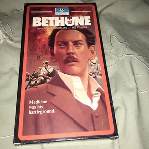 BETHUNE: THE MAKING OF A HERO 1990 Canadian Donald Sutherland VHS NTSC like new - Picture 1 of 2