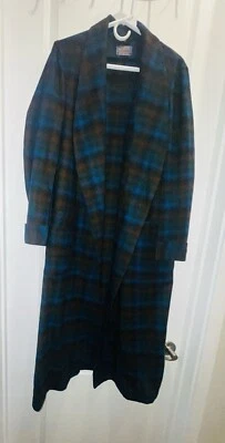 vintage pendleton Men’s Wool Robe - Image 1 of 4
