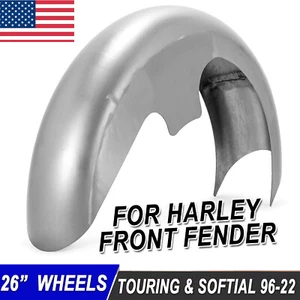 26" Wrap Front Fender For Harley Touring Street Glide FLHX Heritage Springer - Bild 1 von 6