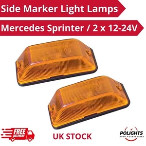 2 x Lámpara de luz indicadora lateral ámbar MERCEDES SPRINTER / 403 Bus E9 Mark - Imagen 1 de 6