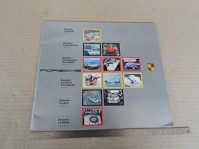 DEPLIANT ORIGINALE PORSCHE '86 PANORAMICA PRODUZIONE IN ITALIANO  31 PAG. - Immagine 1 di 4