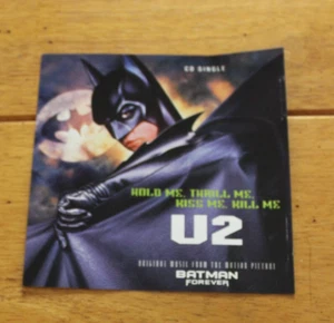 U2 - HOLD ME THRILL ME KISS ME KILL ME CD SINGLE - BATMAN FOREVER - Picture 1 of 4