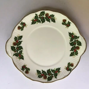 Queen's Rosina Kuchenteller Yuletide 10" Fine Bone China - Bild 1 von 2