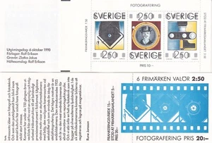 Suecia 1990 Yvert C1612 Centenario de la fotografía - Imagen 1 de 1