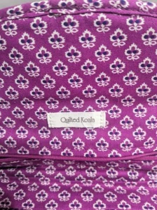 Quilted Koala - Purple Makeup/Travel Bag - Pre-owned - Picture 1 of 8