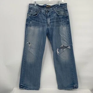 BKE Men's Distressed Jeans Justin 38x30 - Picture 1 of 14