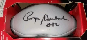Autografiado Roger Staubach Dallas Cowboys Fútbol NFL Wilson - Imagen 1 de 7