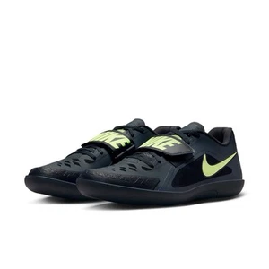 Mens Size 5 Women 6.5 / Nike Zoom Rival SD 2 Track & Field / Black Light Lemon - Picture 1 of 6