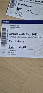 Michael Nast Tickets - Bild 1 von 2