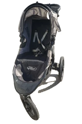 Cochecito Jogger asiento individual Baby Summit X3 negro/gris Foto 1 de 4