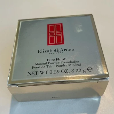 Base en polvo mineral Elizabeth Arden Pure Finish Elige tu tono Nueva en caja Foto 1 de 4
