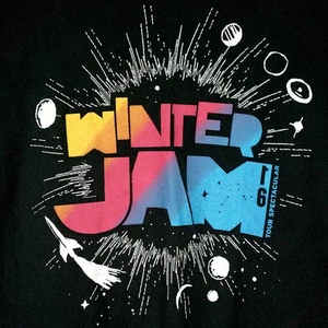 YOUTH 2016 WINTER JAM T SHIRT TEE WHITE CONCERT KING COUNTRY DAIGLE CROWDER L - Picture 1 of 5