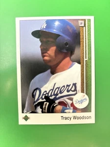 1989 Upper Deck Tracy Woodson Los Angeles Dodgers #108 - Picture 1 of 2