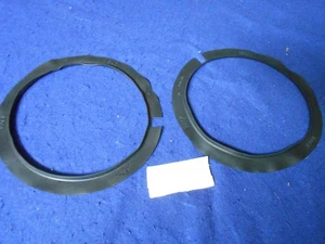 New SC Parts Group Headlamp Inner Rubber Seals (2) Jaguar XK140 XK150 4697 - Picture 1 of 4