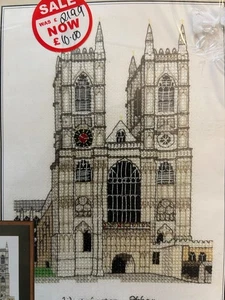 Westminster Abbey. Kreuzstich Set gezählt. The Heritage Collection. Neu - Bild 1 von 3