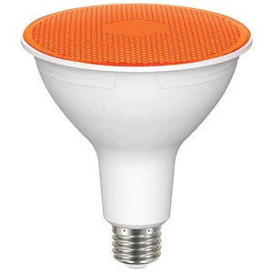 11.5 Watt PAR38 LED - Amber - 90 degree Beam Angle - Medium base - 120 Volt - 12 - Picture 1 of 6