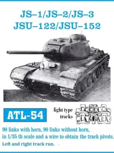 Friulmodel - Pistas de tanque de metal para JS1/2/3 JSU-122 JSU-152 1/35th - ALT54 - Imagen 1 de 1