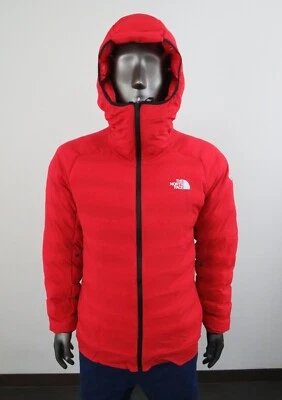 Mens The North Face Summit Breithorn 50/50 Down Hoodie Insulated Jacket - Red - Image 1 of 4