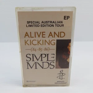Alive And Kicking 84,85,86 Simple Minds SMVOZC01 - Cinta de casete - Envío rápido - Imagen 1 de 7