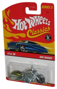 Hot Wheels Classics Series 3 (2006) Lime Green Bad Bagger Toy Bike 7/30 - Picture 1 of 1