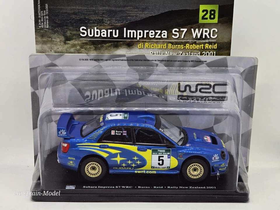 Subaru Impreza S7 WRC - Rally New Zealand 2001 - WRC Collection 1:24 - Immagine 1 di 1