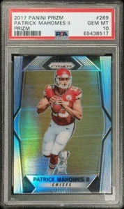 HIGH END NFL REPACK. SLAB + 5 ROOKIES. PATRICK MAHOMES SILVER RC PSA 10 CHASER! - Bild 1 von 6