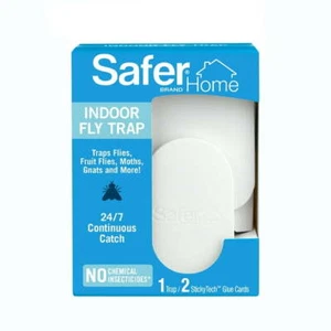 Safer Home Indoor Fly Trap Starter Kit (1 Plug-In Base + 2 Refills) - Picture 1 of 5