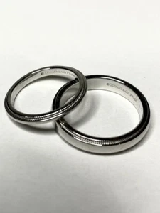 Tiffany & Co. Unisex Platin Hochzeitsset Ring 950 Platin 11,8 g (LP9017702) - Bild 1 von 10