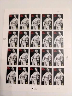 ROY ACUFF STAMP SHEET -- USA #3812 37 CENT 2003 COUNTRY MUSIC - Image 1 of 2