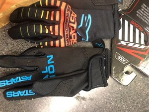 ALPINESTARS YOUTH RADAR GLOVES BLACK/YELLOW FLUO/CORAL 2XS 482-74192XS - Foto 1 di 3