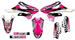 2022-2023 YZ 85 MAYHEM Pink Senge Graphics Kit Compatible with Yamaha - Picture 1 of 10