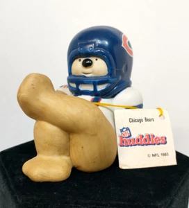 Chicago Bears1983 NFL HUDDLES PORCELAIN VINTAGE FIGURINE w/Tag RARE - Picture 1 of 9