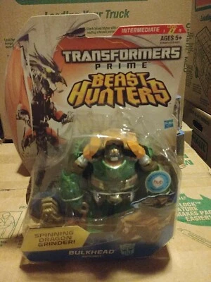 Year 2012 Transformers Prime Beast Hunters Deluxe Class 6" Autobot BULKHEAD #7  - Image 1 of 4